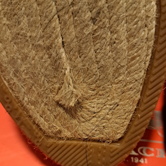 Authentic Coach Wedge sandles. - Picture 5 of 5